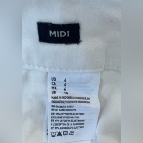 American eagle AE outfitters Womens juniors teen midi shorts 2 pairs Sz 6 - Picture 10 of 10